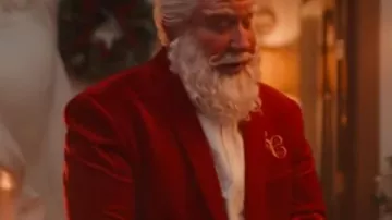 Red Blazer worn by Santa Claus (Tim Allen) in The Santa Clauses TV show wardrobe (Season 2)