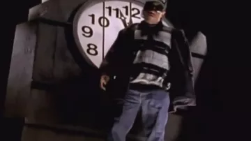 Grey black polo shirt worn by Eazy-E in Any Last Werdz Music Video