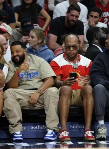 Nike Air Force 1 Low x Louis Vuitton Royal worn by DJ Khaled on the Instagram account @djkhaled