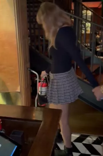 The Row Zipped 1 Leather Ankle Boots worn by Taylor Swift out and About in Buenos Aires on November 10, 2023