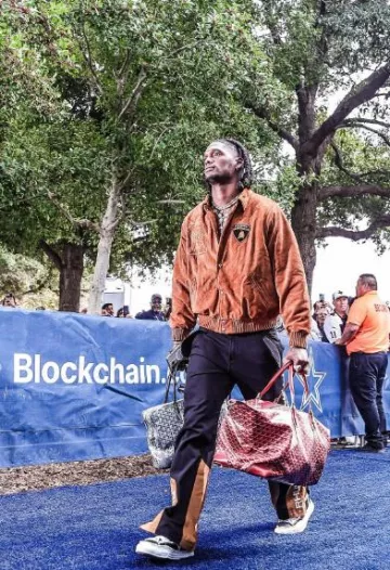 Rhude Lamborghini Brown Suede Jacket worn by CeeDee Lamb on the Instagram account @cee2x___