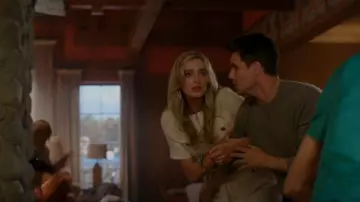 Sandro Joana Mi­ni Dress worn by Ingrid Kannerman (Allegra Rose Edwards) as seen in Upload (S03E08)