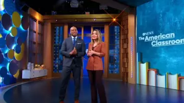 Veronica Beard Rupert Dickey Jacket worn by Eva Pilgrim as seen in Good Morning America on  November 15, 2023