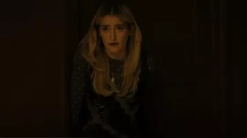Vestido estampado de Free People Intimately Slip My Mind usado por Gaynor Phelps (Gus Birney) como se ve en Shining Vale (T02E06)