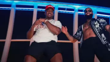 Nike 4" Black AeroSwift Shorts sneakers worn by Bugzy Malone in Lean (Official Video)