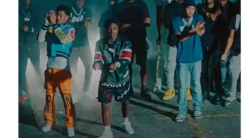 Who Decides War MRDR Pants usados por Nardo Wick en Gun Class II por MudBaby Ru ft. Nardo Wick & G Herbo [Video Oficial]