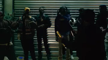 Louis Vuitton Black Monogram Carpenter Jeans usados por Meek Mill en Lyrical Eazy con Rick Ross (Video Musical Oficial)