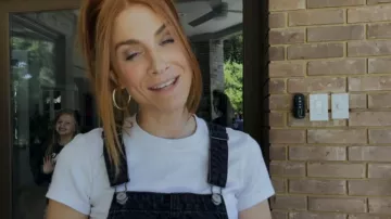 Levis Vin­tage Over­all in Loose Can­non worn by Jenn Todryk as seen in No Demo Reno (S03E10)