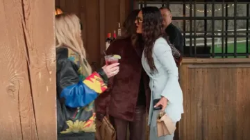 Fendi Peek­a­boo Medi­um Tote Bag worn by Lisa Barlow as seen in The Real Housewives of Salt Lake City (S04E11)