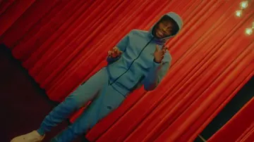 Nike Air Force 1 Low 'White' sneakers worn by Russ Millions in 13 (Official Music Video)