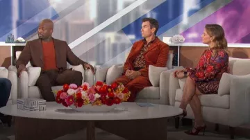 Mr Turk Dirk Trouser in Cinnamon worn by Jerry O'Connell as seen in The Talk on November 20, 2023