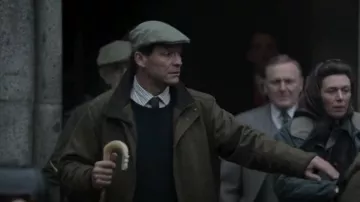 Schöffel Ptarmigan Ultralight II Coat - Forest worn by Prince Charles (Dominic West) as seen in The Crown (S06E04)