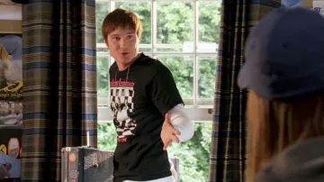 Violent Femmes Gone Daddy Gone Black T-Shirt worn by Sebastian (James Kirk) in She's the Man