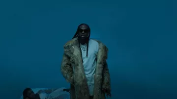 Givenchy Gafas de sol Giv Cut negro mate usadas por 2 Chainz en Transparencia por 2 Chainz, Lil Wayne, USHER