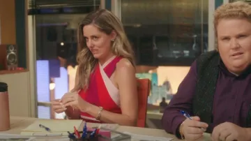 Ted Baker Hadliy Dress worn by Tami (Taylor Louderman) as seen in Kenan (S02E05)