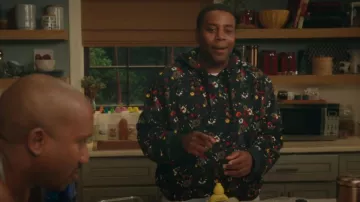 Rag & Bone City Floral Cotton Hoodie porté par Kenan Williams (Kenan Thompson) comme on le voit dans Kenan (S02E06)