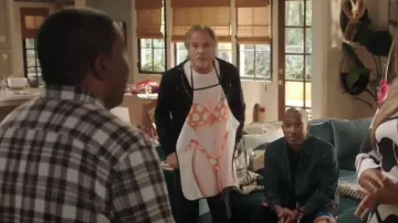 Funny Apron Sexy Bikini Lady Kitchen Apron worn by Rick (Don Johnson) as seen in Kenan (S01E01)