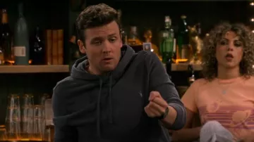 Allsaints Hood­ie in Char­coal worn by Freddy Crane (Jack Cutmore-Scott) as seen in Frasier (S01E08)