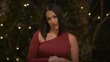 Nicholas Pauli­na Mi­di Dress worn by Nikki Bella as seen in Twin Love (S01E05)