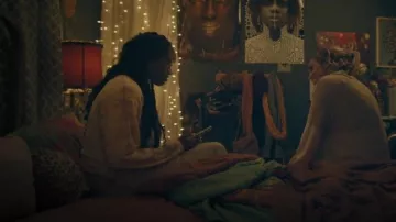 PJ Salvage womens Loungewear Sun Stripe Banded Pant worn by Jennifer Washington (Ashley Olivia Fisher) as seen in Average Joe (S01E02)