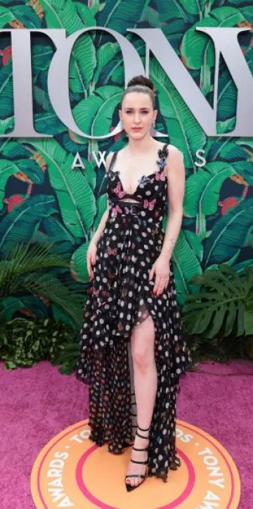 Bvlgari Fiorever Earrings worn by Rachel Brosnahan at Tony Awards on June 11, 2023