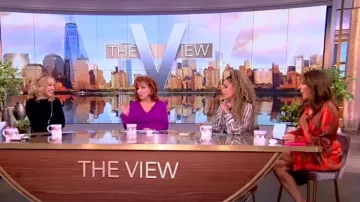 Tanya Taylor Olivia Dress worn by Alyssa Farah as seen in The View on November 29, 2023