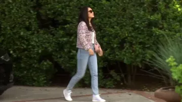 Chanel Mul­ti­col­or Tweed Jack­et worn by Crystal Kung Minkoff as seen in The Real Housewives of Beverly Hills (S13E06)
