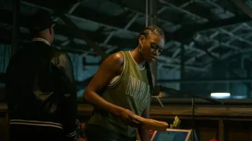 Nike Ser­e­na De­sign Crew Ten­nis Jer­sey Dress worn by Shanti(Adrienne Walker) as seen in Power Book IV: Force (S02E02)