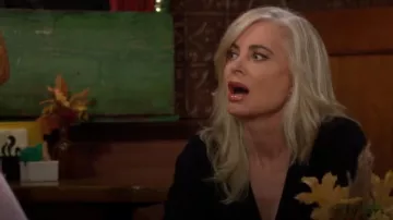 Reiss Jen­na Dress worn by  Ashley Abbott (Eileen Davidson) as seen in The Young and the Restless on November 14, 2023