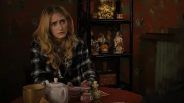 Free People Rylee Top worn by Gaynor Phelps (Gus Birney) as seen in Shining Vale (S02E08)