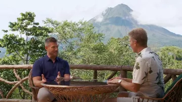 Ted Baker Gort Chemise boutonnée à boutons portés par Gerry Turner dans The Golden Bachelor (S01E08)