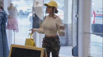 Fashion Nova Cadet Kylie Camp Pants - Camo worn by Ashley Darby as seen in The Real Housewives of Potomac (S08E05)