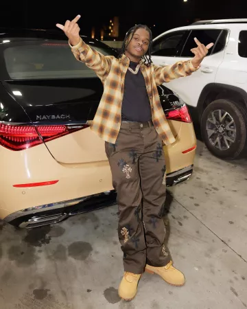 Timberland 6" Premium Boot Wheat worn by 42 Dugg on the Instagram account @42_dugggg
