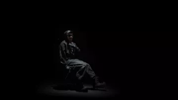 Balenciaga Black Left Hand Baggy Cargo Jeans worn by Wiz Khalifa in Heavy Hitters [Official Music Video]