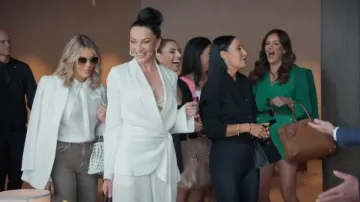 Gafas de sol cuadradas Chloé Vitto de 60 mm usadas por Matty Samaei como se ve en The Real Housewives of Sydney (T02E08)