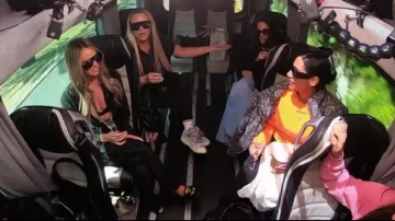 Baskets Lanvin en cuir portées par Heather Gay comme on le voit dans The Real Housewives of Salt Lake City (S04E13)