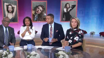 Tanya Taylor Rachel Sweater worn by Dylan Dreyer as seen in Today on  December 6, 2023