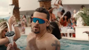 Oakley 37MM Hydra Shield Sunglasses worn by Chad McKnight (Nick Zano) as seen in Obliterated (S01E01)