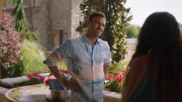 Tommy Bahama Forte dei Marmi Sport Shirt worn by Brian Austin Green (Brian Austin Green) as seen in BH90210 (S01E06)