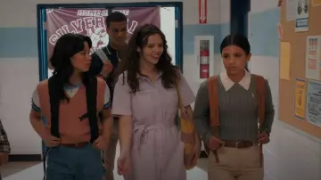 Apiece apart Baleare Jump­suit worn by Grace (Ellie O'Brien) as seen in My Life with the Walter Boys (S01E01)