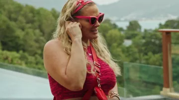 Reebok MYT Cotton Crop Top worn by Heather Gay as seen in The Real Housewives Ultimate Girls Trip (S03E04)