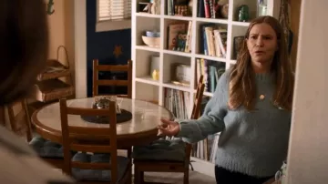 Rachel Comey Pergola Fuzzy Sweater worn by Elsa Gardner (Jennifer Jason Leigh) as seen in Atypical (S04E10)