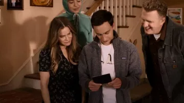 Patagonia Wollyester Fleece Jacket worn by Sam Gardner (Keir Gilchrist) as seen in Atypical (S04E10)
