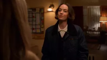 Vintage Bomber Jack­et worn by Casey Gardner (Brigette Lundy-Paine) as seen in Atypical (S04E01)