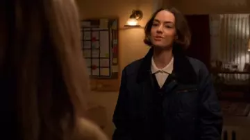 Wilfred Poussin Bomber worn by Casey Gardner (Brigette Lundy-Paine) as seen in Atypical (S04E01)