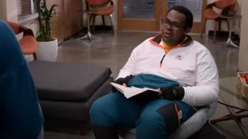 Nike Fleece Jack­et worn by Jasper (Dominique Brown) as seen in Atypical (S04E02)