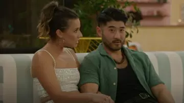 Fashion Nova Feeling Rich Again Rhinestone Set worn by Katie Thurston as seen in FBoy Island (S03E07)