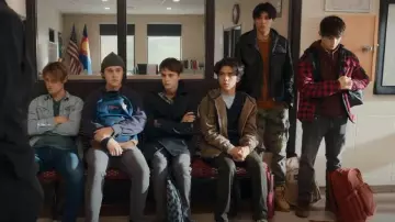 Veste-chemise Caterpillar Sequoia pour hommes portée par Alex Walter (Ashby Gentry) comme on le voit dans Ma vie avec les Walter Boys (S01E07)