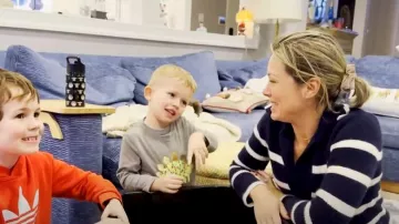 Talbots Cashmere Johnny Collar Pullover worn by Dylan Dreyer as seen in Today on December 9, 2023