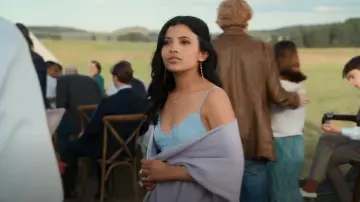 ASTR The Label Lace Midi Dress worn by Jackie Howard (Nikki Rodriguez) as seen in My Life with the Walter Boys (S01E10)